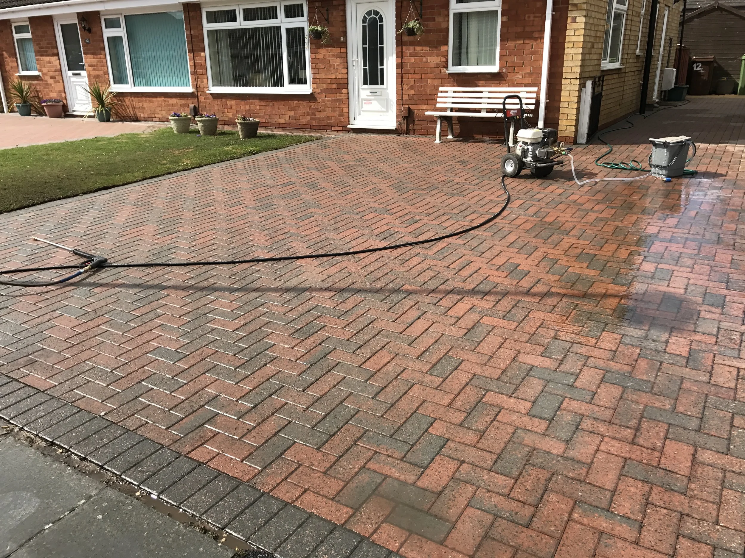 Driveway Cleaning - Professional services by Meadow Green Tree and Landscapes